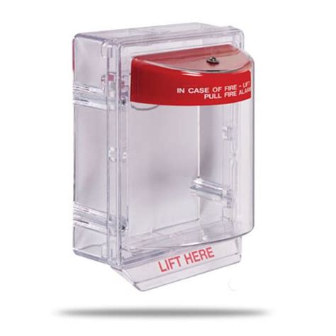 SAFETY TECHNOLOGY INTERNATIONAL Pull Station Guard, Surface, 5-3/16inD ...