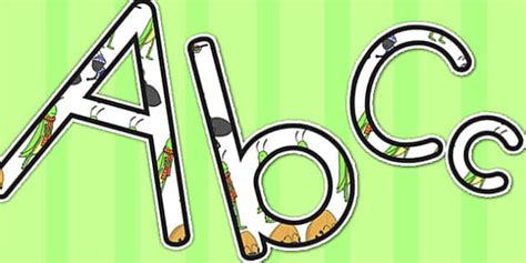 The Ant and the Grasshopper Display Lettering (teacher made)