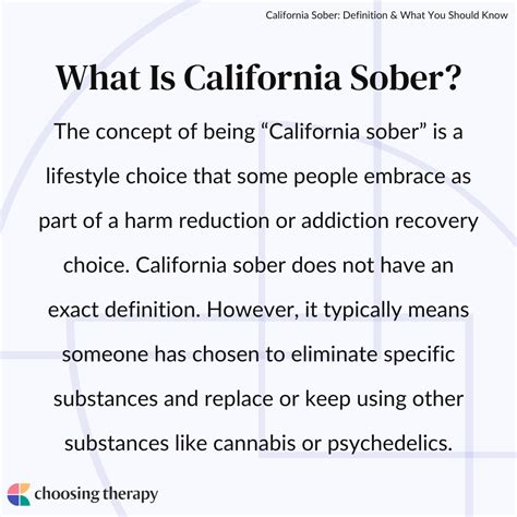 California Sober: Definition & What You Should Know | ChoosingTherapy.com
