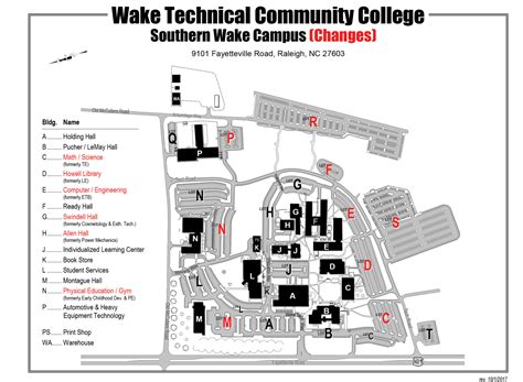 Wake Tech Main Campus Map | Gadgets 2018