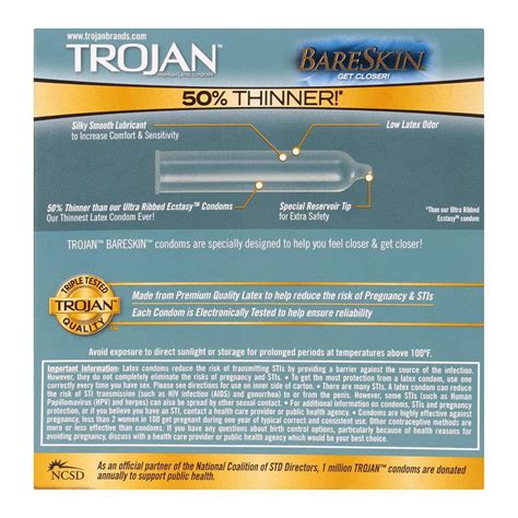 Trojan BareSkin Condoms | Ultra Thin