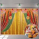 BUTEN India Pooja Traditional Backdrop Diwali Ganpati India | Ubuy