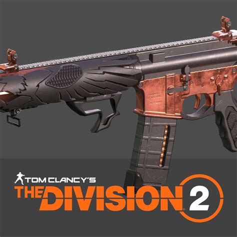 ArtStation - The Division 2 - Eagle Bearer Exotic Assault Rifle