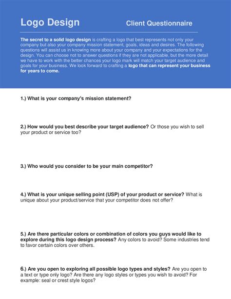 Questionnaire Logo 的图像结果