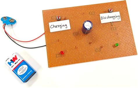 Buy ERH India Charging and Discharging of Capacitor Physics Working ...