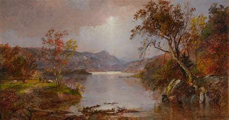 Jasper Francis Cropsey | Fall Landscape (1895) | MutualArt