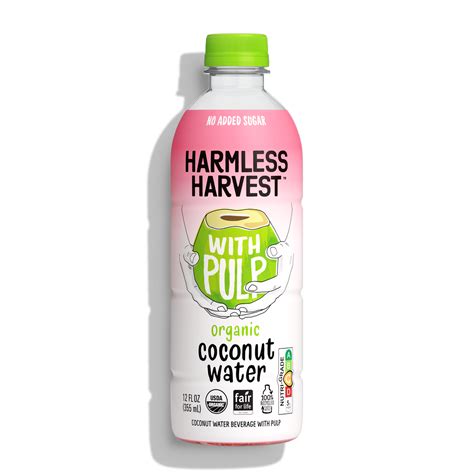 Organic Coconut Water with Pulp - Harmless Harvest Singapore | Organic ...