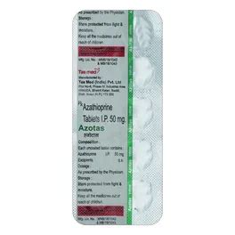 Azotas 50 mg Tablet | Uses, Side Effects, Price | Apollo Pharmacy