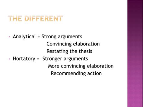 PPT - Analytical Exposition vs Hortatory Exposition PowerPoint Presentation - ID:8749117
