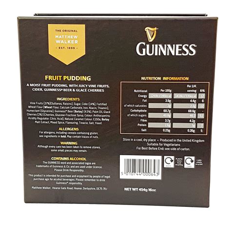 guinness beer ingredients