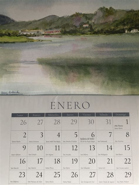 Las acuarelas de Cruz Collado ilustran el Calendario 2023 de los Amigos ...