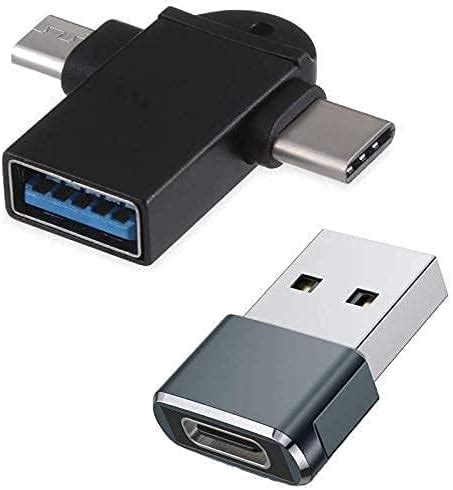 Samsung Combo 2 in 1 Type C & Micro OTG Male to USB A 3.0 Female High ...