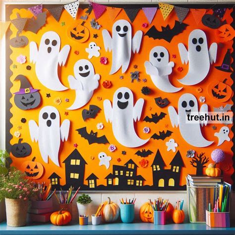 Halloween Ghost Bulletin Board Ideas and Classroom Activity Ideas ...