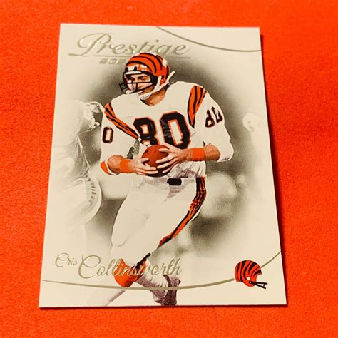 Cris Collinsworth .. Cincinnati Bengals .. 2023 Prestige Base Card 58 ...