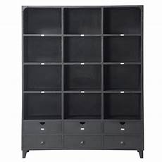 edison libreria libreria nera stile industriale in metallo l 160 cm edison edison libreria libreria nera stile industriale in metallo l 160 cm edison