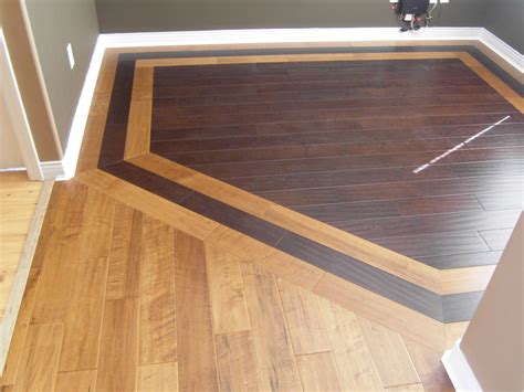 Hardwood border design | Wood floors wide plank, Wood floor design ...