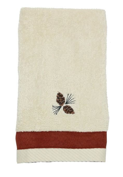 Bacova Guild North Ridge Fingertip Towel : Amazon.in: Home & Kitchen