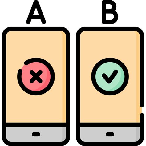 Ab testing - Free marketing icons