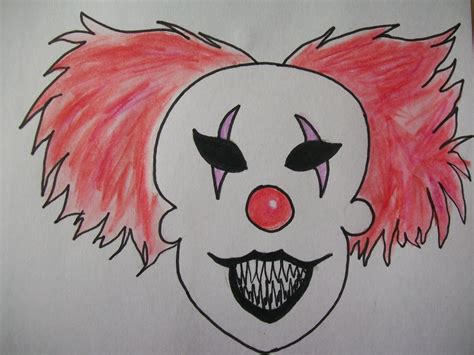 Easy Clown Drawing at GetDrawings | Free download