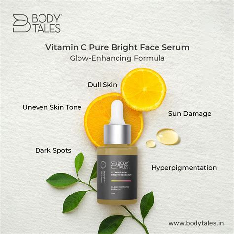 Vitamin c serum benefits uneven skin tone dark spots hyperpigmentation sun damage dull skin ...