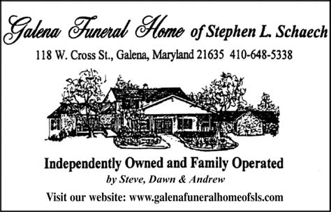 Independently Owned And Family Operated, Galena Funeral Home of Stephen ...