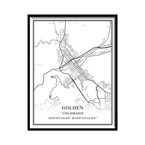 Map Of Downtown Golden Colorado How To Get To The Museum Colorado