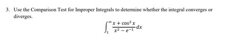 Image result for Comparison Test Improper Integrals