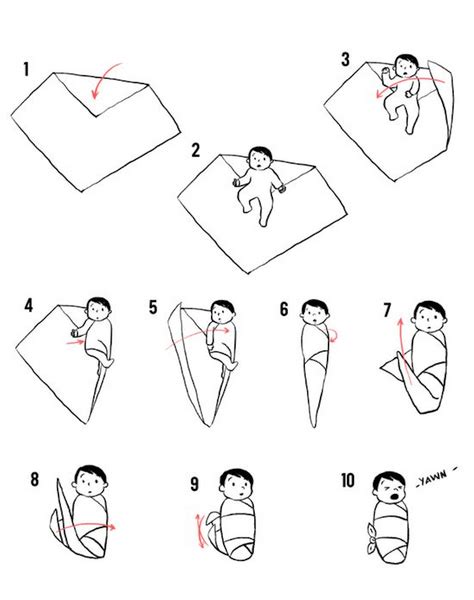 How to swaddle a baby
