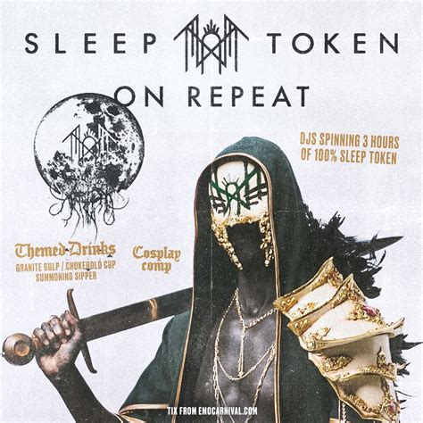 SLEEP TOKEN NIGHT ON REPEAT Auckland, Whammy Bar, Auckland, 17 January ...