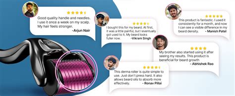 Sotrue Derma Roller 1mm with Sanitizer | 540 Stainless Steel Needles ...