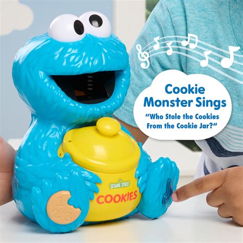 Free Shipping! Sesame Street Cookie's Counting Jar, Learning Toys for Toddlers 2+, Includes 10 ...