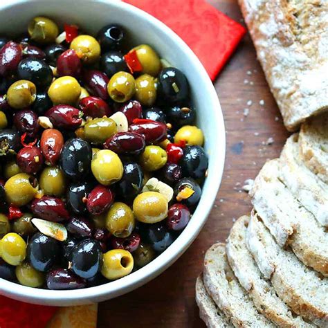 Gourmet Marinated Olives - The Daring Gourmet