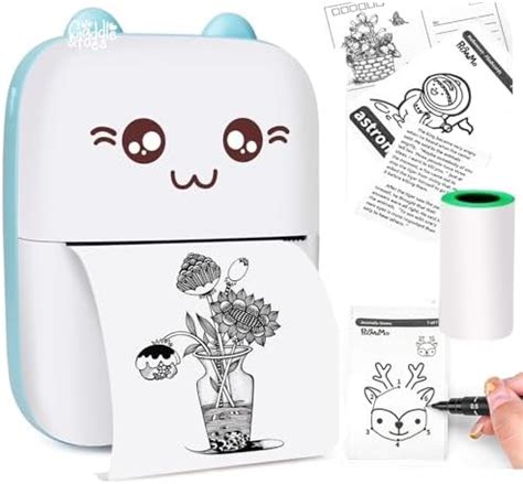 Dangfly Mini Portable Pocket Printer with USB Cable- Inkless Instant ...