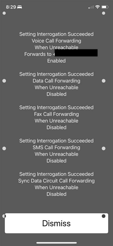 call forwarding and interrogation setting - Apple Community
