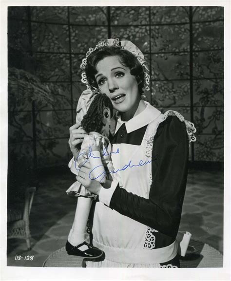 Julie Andrews Autograph | signed vintage photographs by Julie Andrews ...