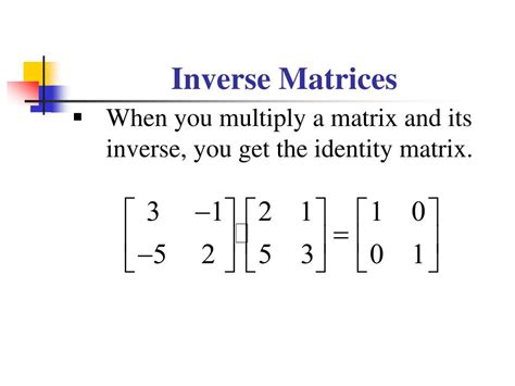 Inverse of Matrices Tutorial 的图像结果
