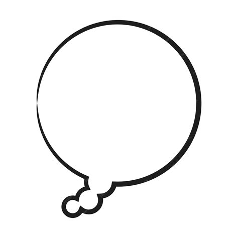 Speech bubble speech balloon chat bubble line art vector icon | Premium ...