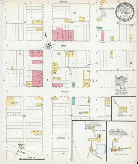 Sanborn Fire Insurance Map from Stigler, Haskell County, Oklahoma ...