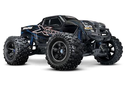 Traxxas 8S X-Maxx 4WD Brushless Electric Monster RTR Truck, Blue ...