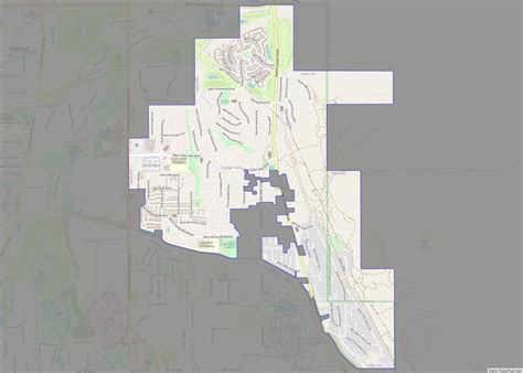 Map of Cedar Hills city, Utah - Thong Thai Real