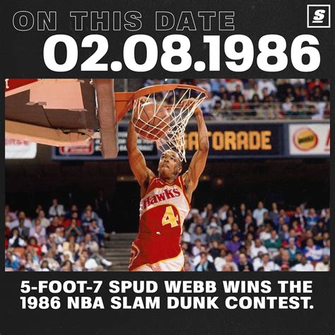Spud Webb Dunk Contest 1986