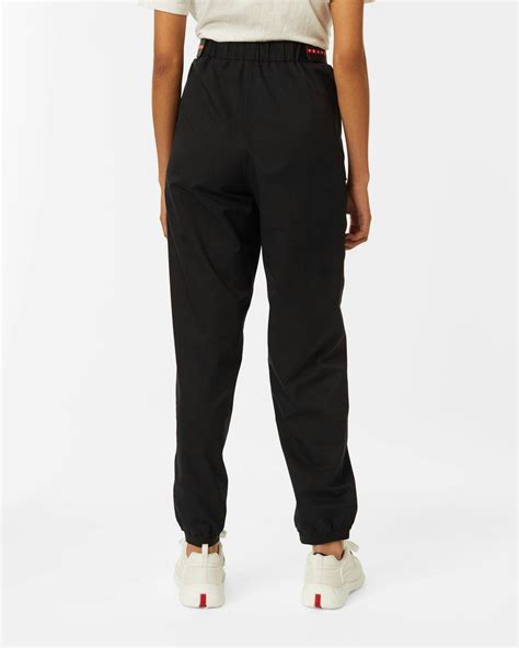 Prada – Nylon Track Pants Black | Highsnobiety Shop