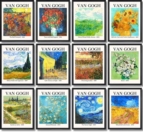97 Decor Vincent Van Gogh - Van Gogh Poster - Van Gogh Wall Art - Van ...
