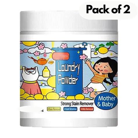 Laundry Powder Strong Stain Remover 400 gm Pack of 2 – Nammakudisai