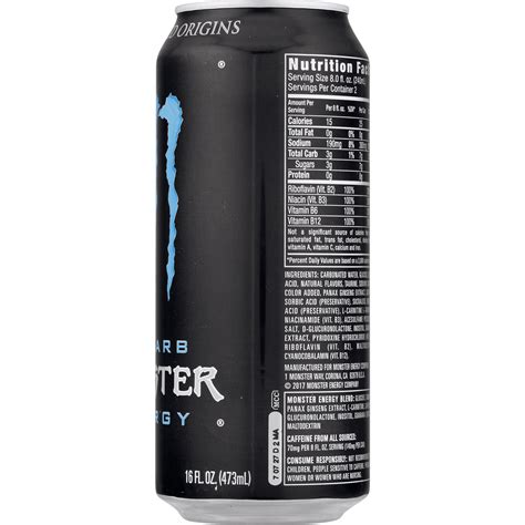 Energy Drink Nutrition Facts Png at John Richard blog