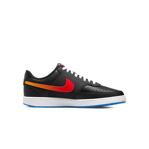 Buy Nike Court Vision LO-Black/Multi-Color-University RED-DQ7630-001 ...