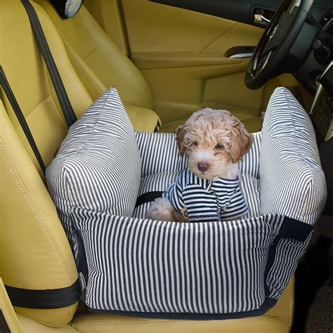 BNCKTRD Dog Car Seat for Small Dogs Under 40 lbs Puppy Cats Booster Seats 2 in 1 Dog Bed for Car ...