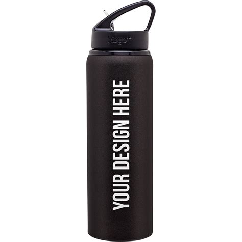 Customized h2go Allure Aluminum Water Bottles (28 Oz.)