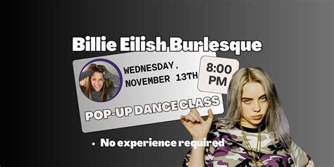 Billie Eilish Burlesque Class, 83203 Indio Blvd, 13 November 2024 ...