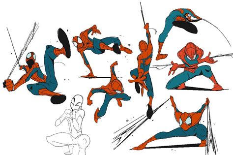 How To Draw Spiderman Poses - Draw Stunning Portraits